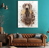 Contemporary Custom Pet Portraits - 1 Pet - Furr and Family