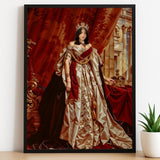 Crowned Queen in Palace - Human Portrait - Female - Furr and Family