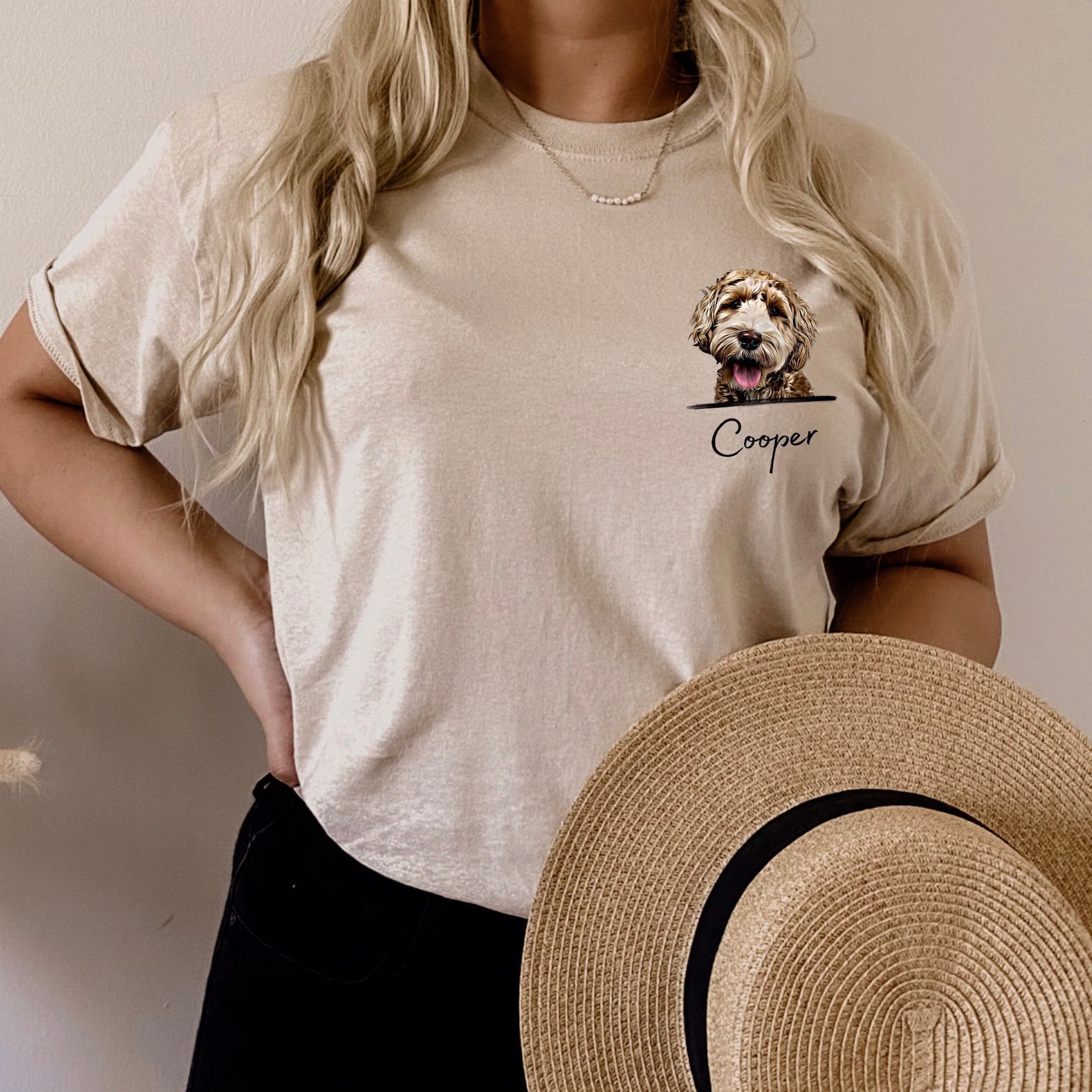 Custom Pet Lover Personalized Dog Shirt, Hoddies and Sweat Shirts for Humans - Printing T shirt - 1 Pet - Furr and Family