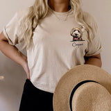 Custom Pet Lover Personalized Dog Shirt, Hoddies and Sweat Shirts for Humans - Printing T shirt - 1 Pet - Furr and Family