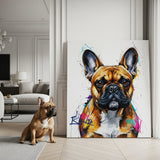 Custom Pet Portrait - Classic Contemporary Style - Classic Contemporary Style - 1 Pet - Furr and Family