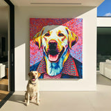 Custom Pet Portrait - POP Art into a Bold, Expressive Work of Art
