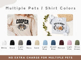 Custom Pet Sweater Using Pet Photo + Name Custom Dog College Portrait Personalized Dog - Vintage Print Apparel - 1 Pet - Furr and Family