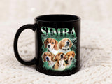 Custom Pet Mug in Vintage Style Coffee Mug