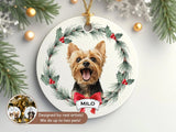 Customized Ornament a - Keepsake Christmas Ornament Gift - 1 Pet - Furr and Family