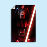 Darth Vader Star Wars - Custom Pet Portrait - 1 Pet - Furr and Family