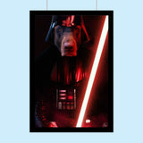 Darth Vader Star Wars - Custom Pet Portrait - 1 Pet - Furr and Family