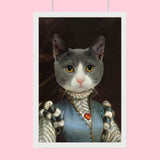 The Dame - Custom Pet Portrait - 1 Pet - Furr and Family