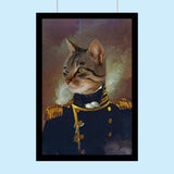 The Admiral - Custom Pet Portrait - 1 Pet - Furr and Family