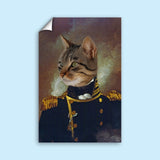 The Admiral - Custom Pet Portrait - 1 Pet - Furr and Family