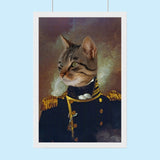 The Admiral - Custom Pet Portrait - 1 Pet - Furr and Family