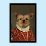 The Renaissance Pet Prince - Custom Pet Portrait - 1 Pet - Furr and Family