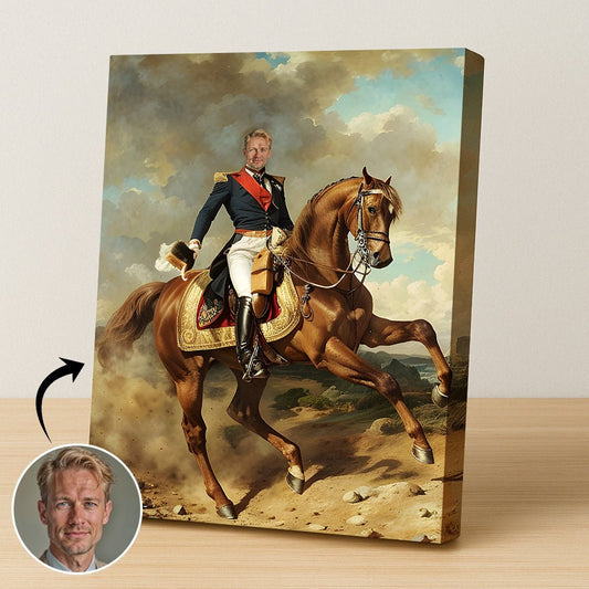 Desert Stallion Human Portrait - Human Portrait - Male - Furr and Family