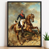 Desert Stallion Human Portrait - Human Portrait - Male - Furr and Family