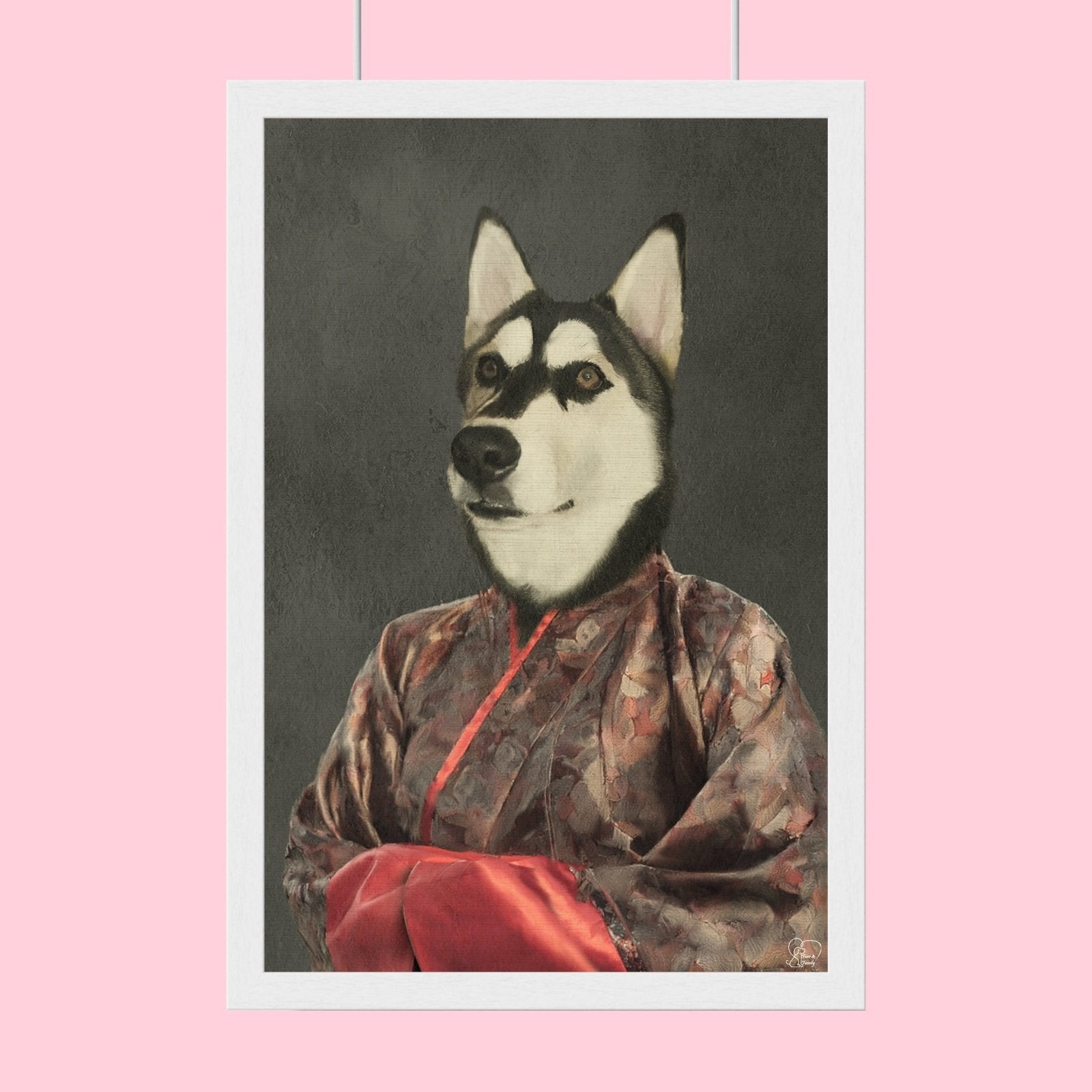 The Sakura Pet Shogun - Custom Pet Portrait - 1 Pet - Furr and Family