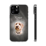 Digital Oil Painting - Custom Mobile Cover - 1 Pet - Furr and Family