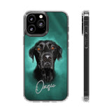 Digital Oil Painting - Custom Mobile Cover - 1 Pet - Furr and Family