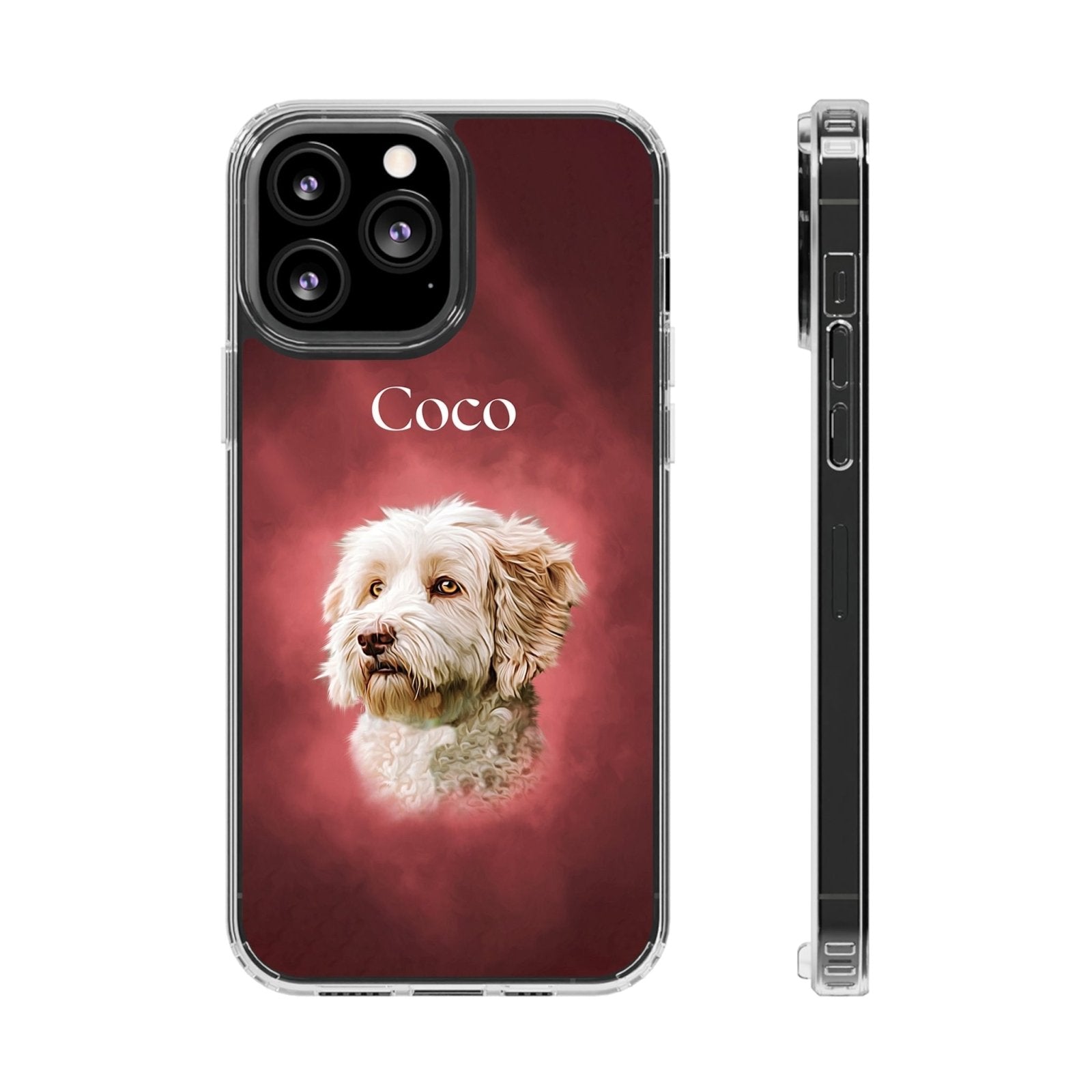 Digital Oil Painting - Custom Mobile Cover - 1 Pet - Furr and Family