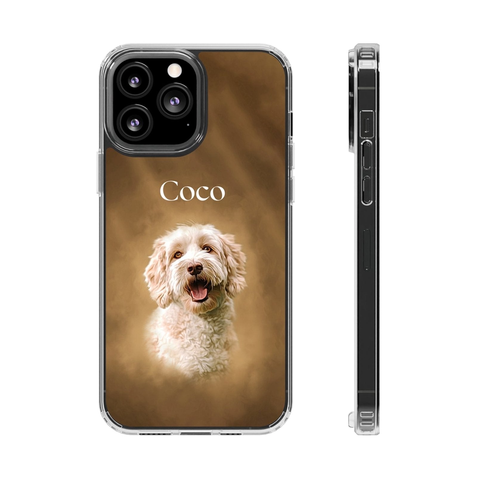 Digital Oil Painting - Custom Mobile Cover - 1 Pet - Furr and Family