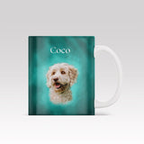 Digital Oil Painting - Custom Mug - 1 Pet - Furr and Family