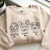 Custom Embroidered Pet Sweatshirt from Your Photo – Varsity Design