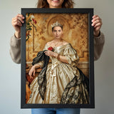 Elegant Victorian Renaissance Queen Portrait - Human Portrait - Female - Furr and Family
