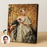 Elegant Victorian Renaissance Queen Portrait - Human Portrait - Female - Furr and Family