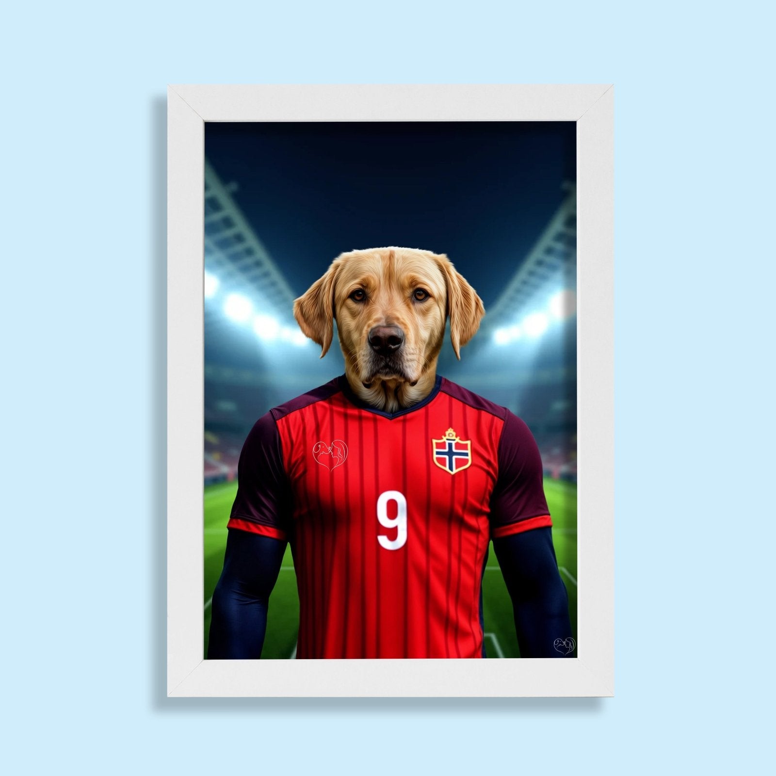 Erling Pawland – Custom Football Pet - 1 Pet - Furr and Family