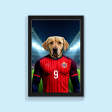 Erling Pawland – Custom Football Pet - 1 Pet - Furr and Family