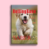 Famous Pet Magazine Covers - Custom Pet Portrait - 1 Pet - Furr and Family