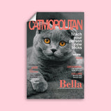 Famous Pet Magazine Covers - Custom Pet Portrait - 1 Pet - Furr and Family