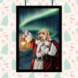 Furry North Pole Explorer – Christmas Reindeer Pet Costume - 1 Pet - Furr and Family