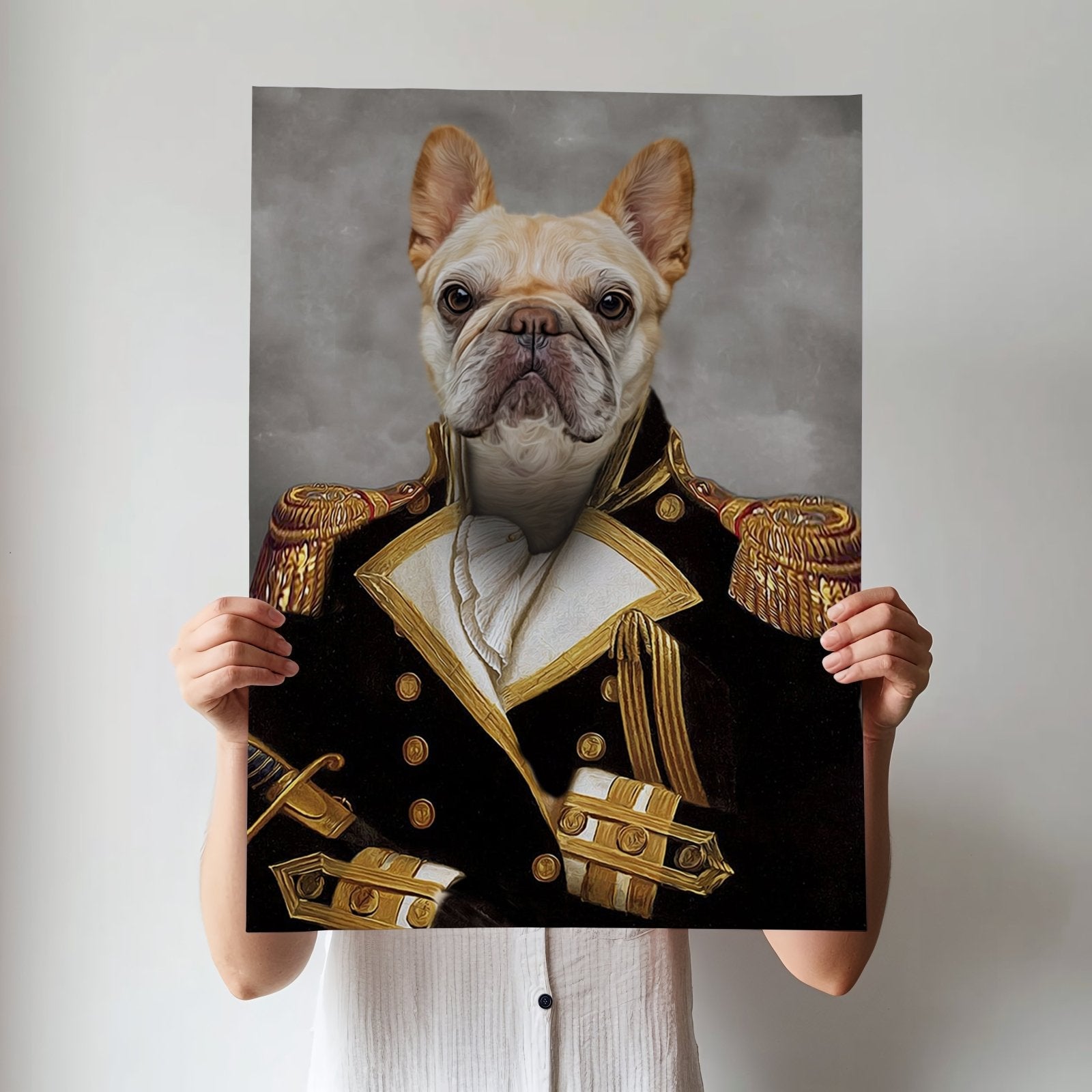General Woofington - Custom Pet Portrait - 1 Pet - Furr and Family