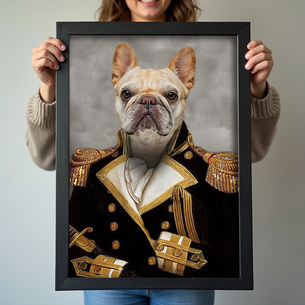General Woofington - Custom Pet Portrait - 1 Pet - Furr and Family