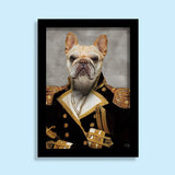 General Woofington - Custom Pet Portrait - 1 Pet - Furr and Family
