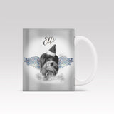 Gold Wing Art - Custom Pet Mug - 1 Pet - Furr and Family