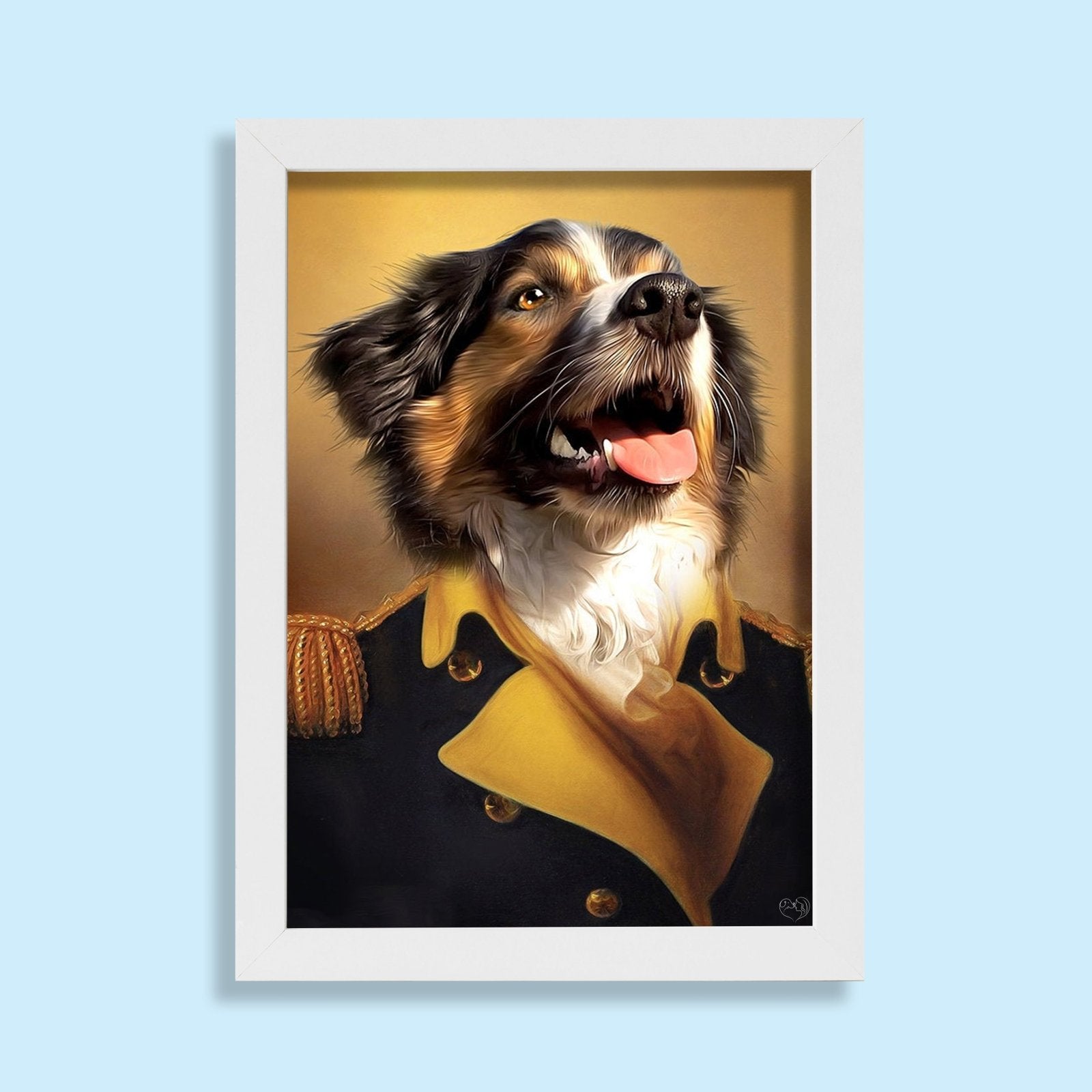 Golden Valor - Custom Pet Portrait - 1 Pet - Furr and Family