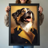 Golden Valor - Custom Pet Portrait - 1 Pet - Furr and Family