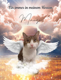Halo Angel Style - Custom Pet Portrait - 1 Pet - Furr and Family