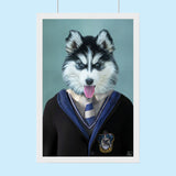 Harry Potter Raven Claw - Custom Pet Portrait - 1 Pet - Furr and Family