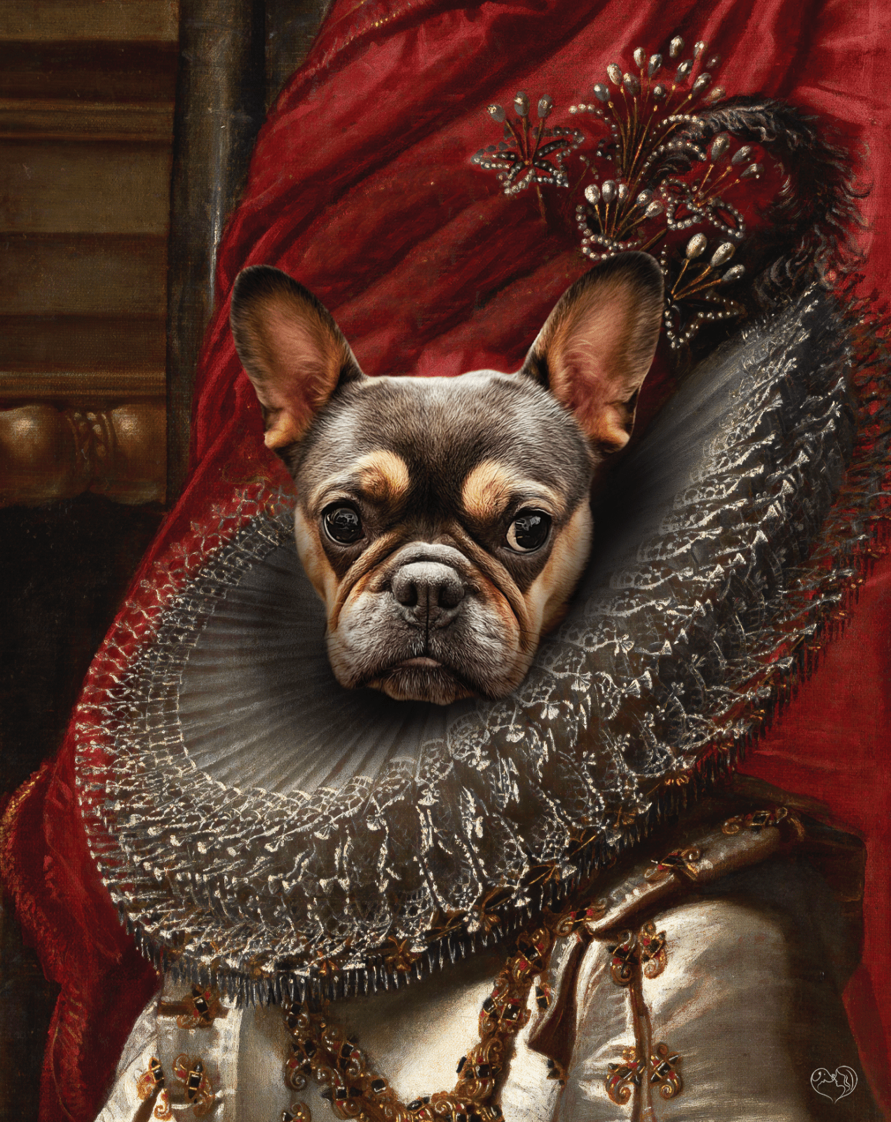 Her Majesty - Custom Pet Portrait - 1 Pet - Furr and Family