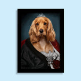 Her Royal Furriness - Custom Pet Portrait - 1 Pet - Furr and Family