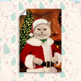 Holiday Spirit Pet Portrait – Santa Paws Edition - 1 Pet - Furr and Family