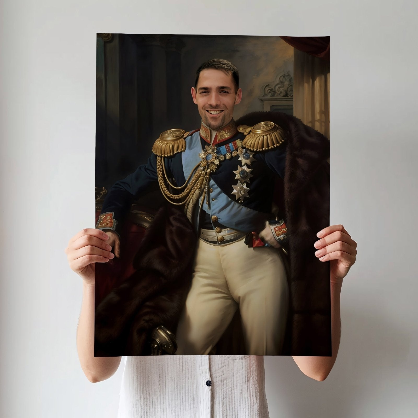 Imperial Commander Human Portrait - Human Portrait - Male - Furr and Family