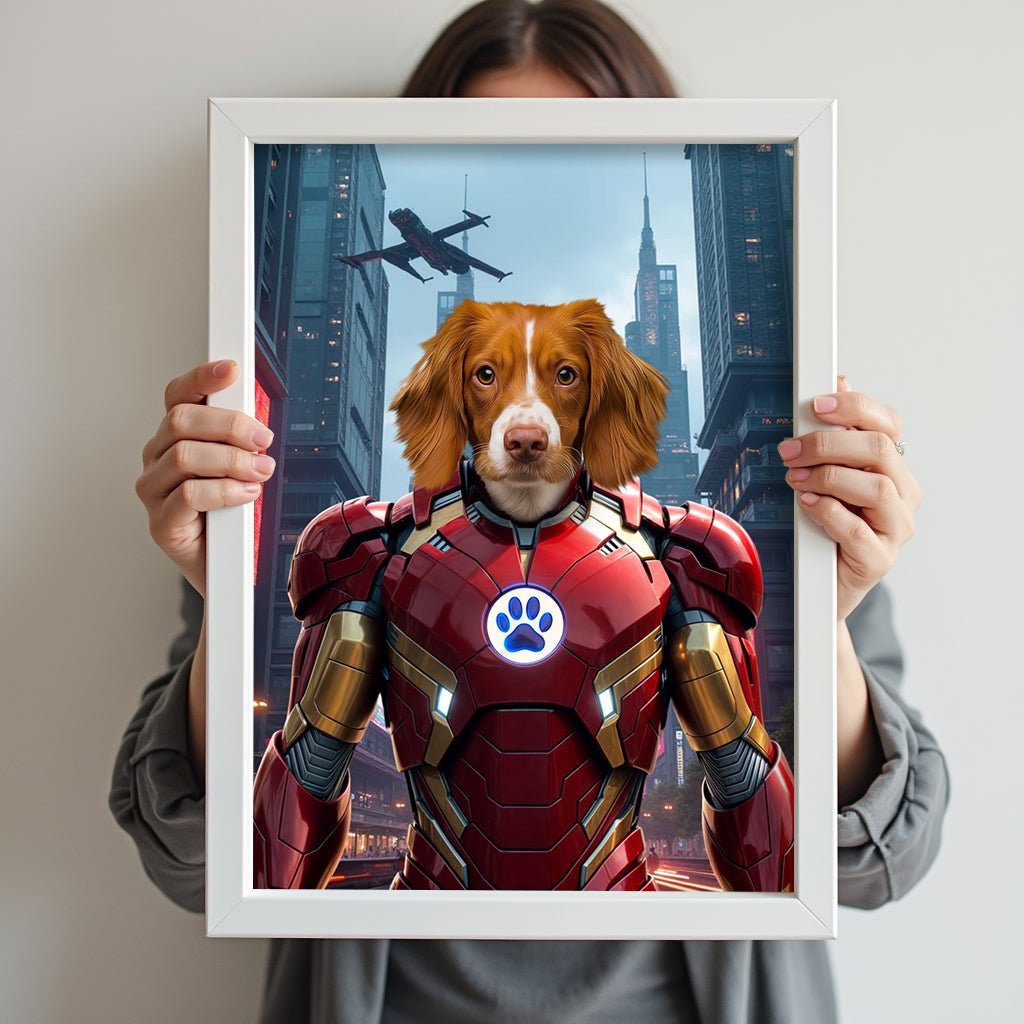 Iron - Man - Custom Pet Portrait - 1 Pet - Furr and Family