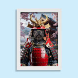 Japanese Pet Samurai - Custom Pet Portrait - 1 Pet - Furr and Family