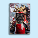 Japanese Pet Samurai - Custom Pet Portrait - 1 Pet - Furr and Family