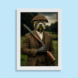 John Shelby - Peaky Blinders Pet Portraits - peaky blinder - 1 Pet - Furr and Family