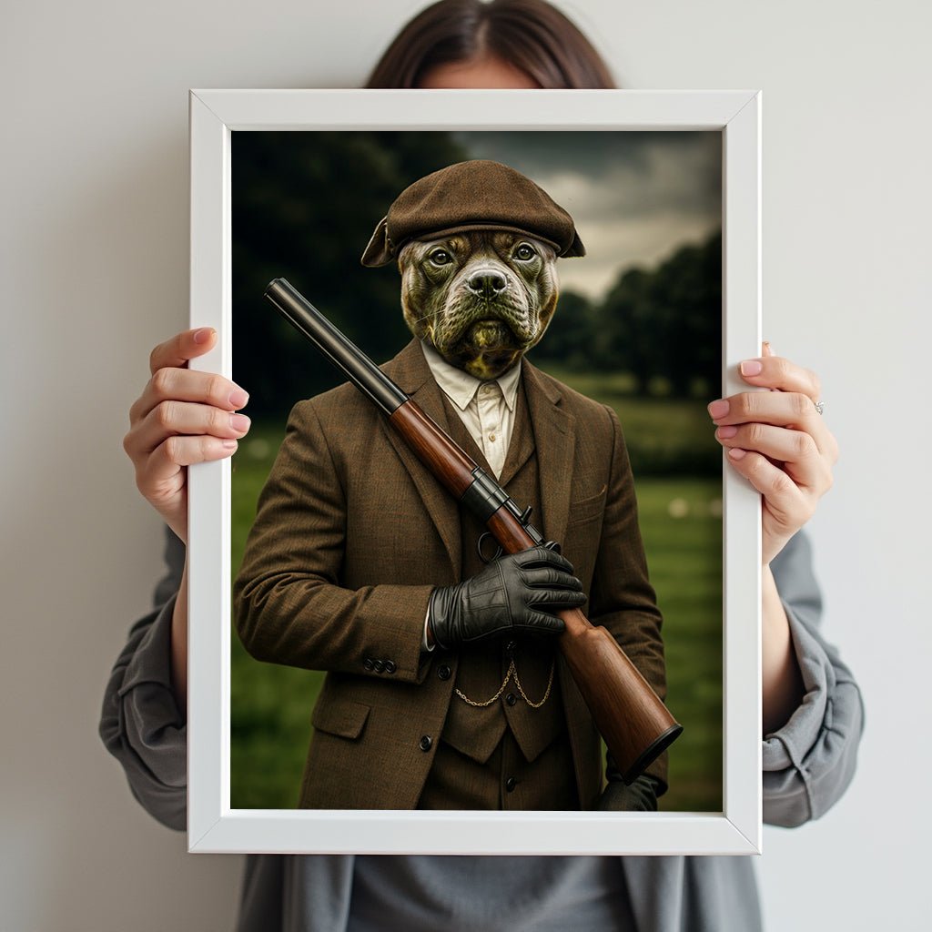 John Shelby - Peaky Blinders Pet Portraits - peaky blinder - 1 Pet - Furr and Family