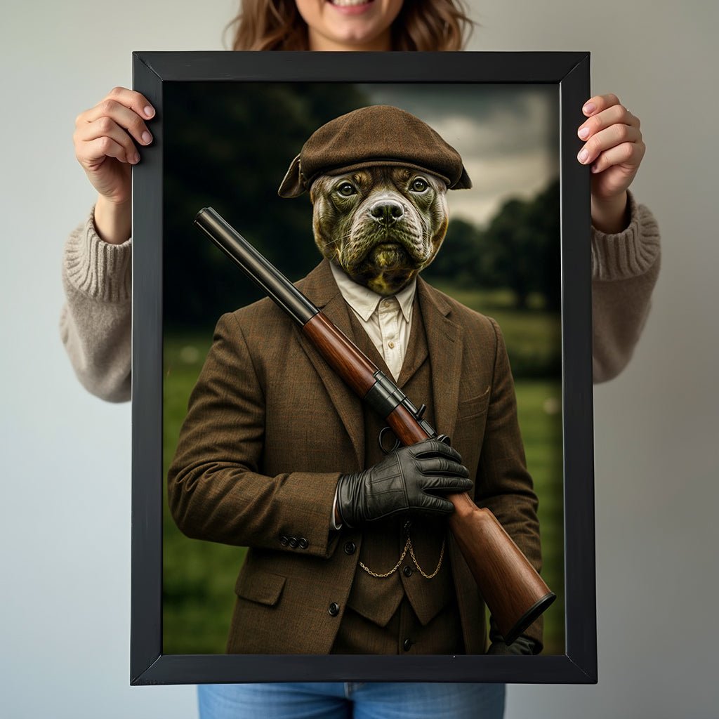 John Shelby - Peaky Blinders Pet Portraits - peaky blinder - 1 Pet - Furr and Family